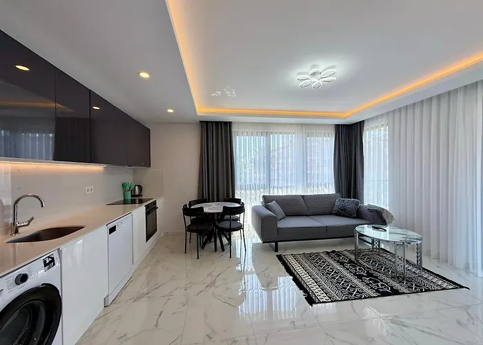 Lägenhet Sa Apartments! 150m To The Cleopatra Alanya